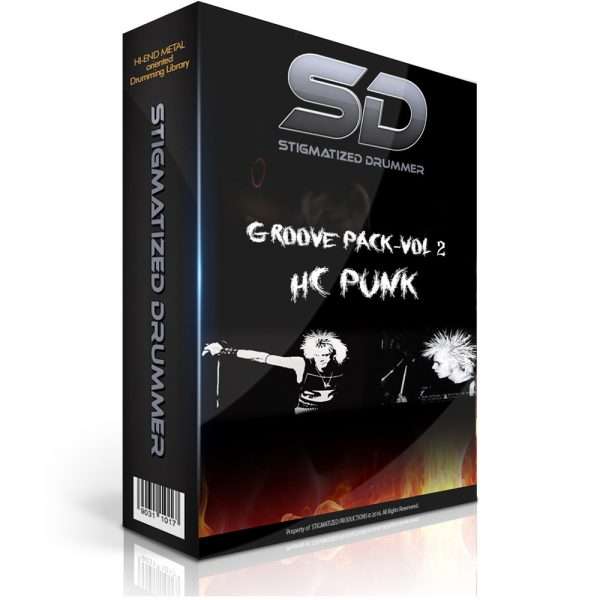 Stigmatized Drummer Groove Pack Vol 2 HC Punk Cart